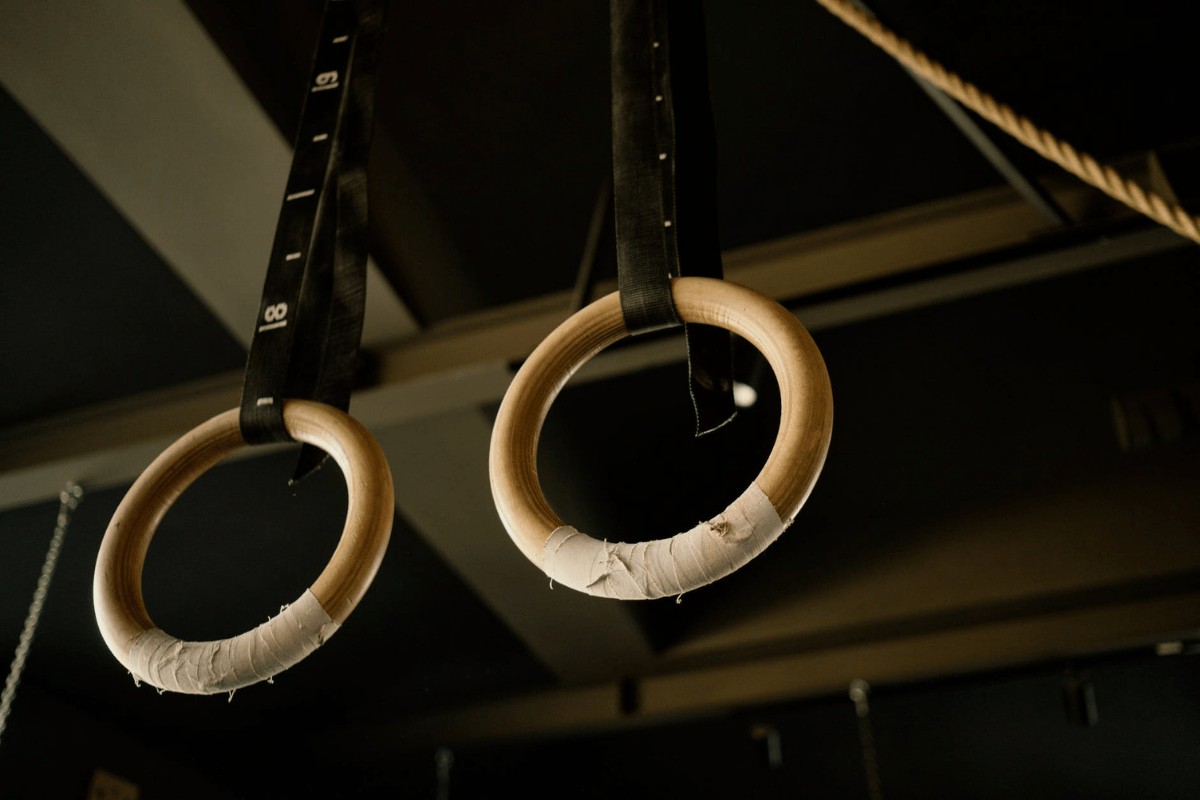 Homemade Gymnastic Rings Body Strength Fitness