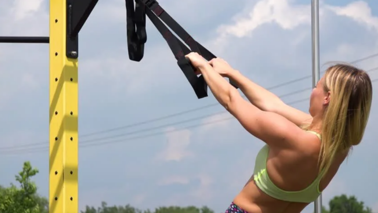 Never Gymless With Rope Pull-ups