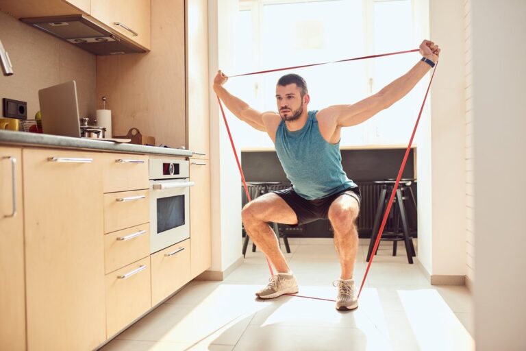 Resistance Band Good Mornings
